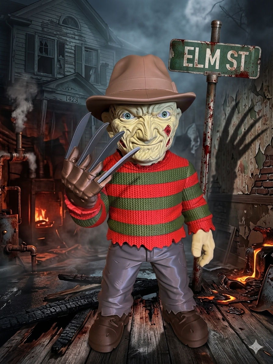 Freddy Krueger (Sem Ams-Multiparts/3Mf)