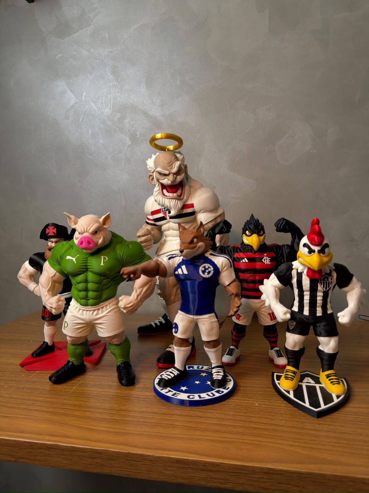 Pack Mascotes De Times Brasileiros